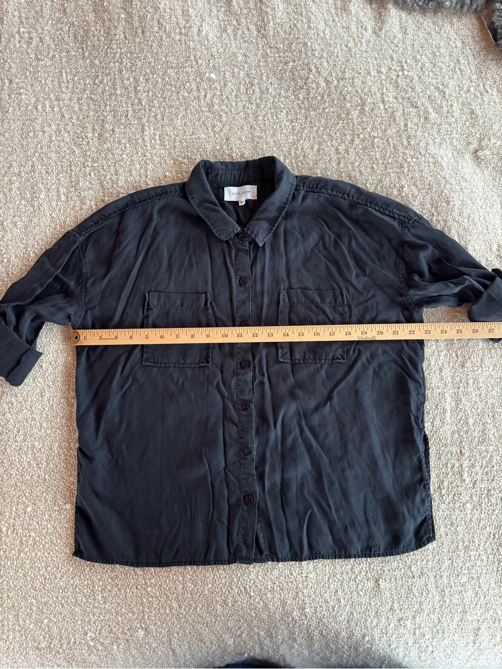 Unstructured Button Down - Picture 6 of 7